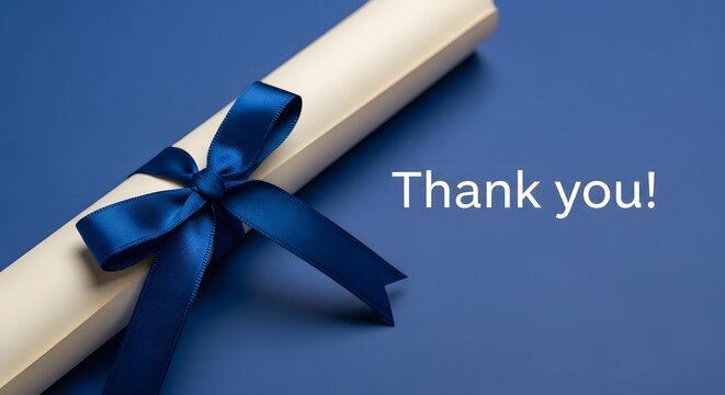 Mother's day thank you scroll expressing gratitude and love for mom