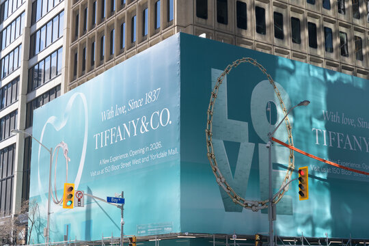 Tiffany & Co. will relocate its Canadian flagship to 66 Bloor Street West in 2026, featuring a dramatic two-story storefront at the corner of Bay
