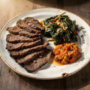 Sei Sapi Traditional Smoked Beef Dish from Indonesia