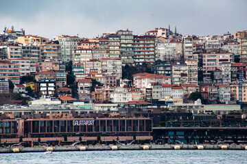 Obraz premium The Shores of Istanbul in January