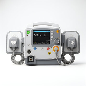 Defibrillator machine, medical equipment, emergency response, cardiac care device