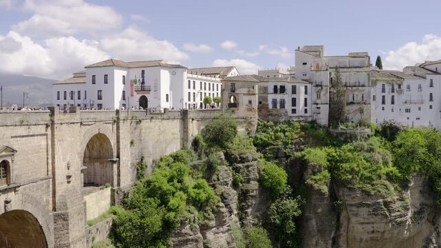 Faous bridge in Ronda in Andalusia, Spain
