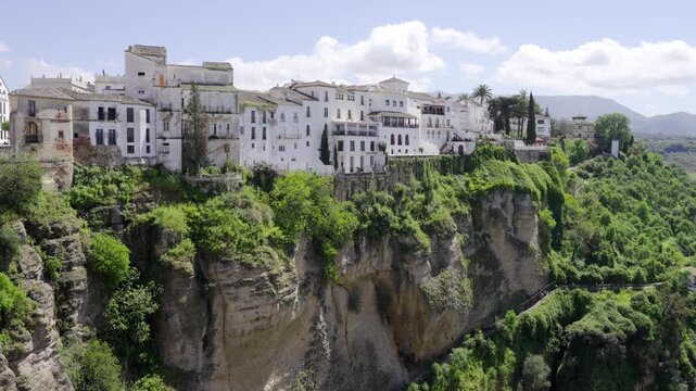 Faous bridge in Ronda in Andalusia, Spain