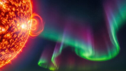 Solar aurora