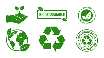 Fototapeta premium Sanitation and Hygiene Line Icon Set – Clean Water, Waste Management and Public Health Vector Collection