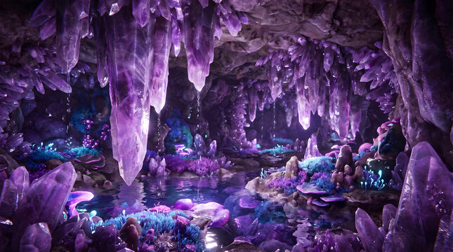Gua Ametis Berkilau