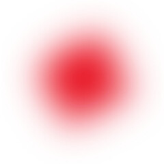 Obraz premium Vibrant red blurry paint drop for medical or creative use