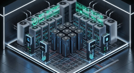 Fototapeta premium a group of electronic devices with graphs on them.