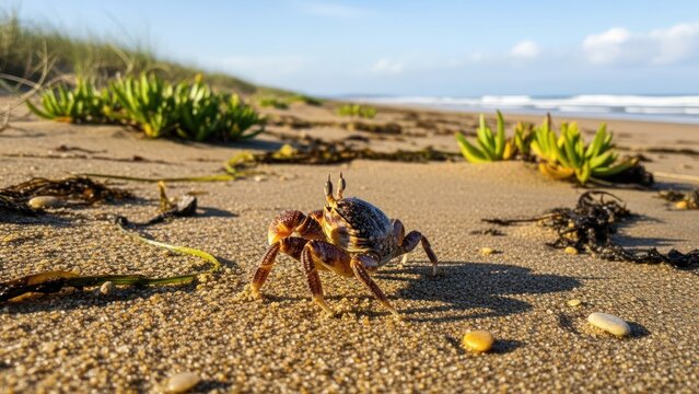 Beach crab