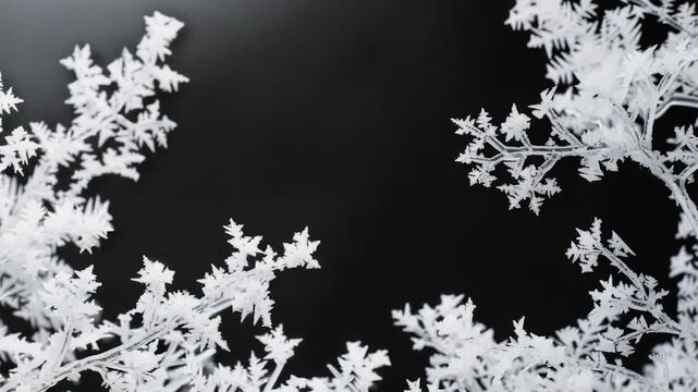 A black and white graph of a tree covered in frost, ideal for winter-themed designs or compositions