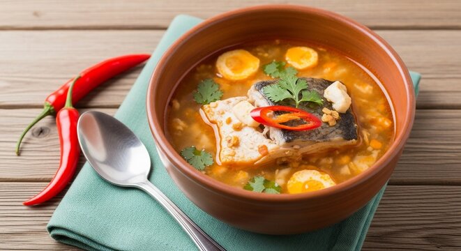 Soup bowl composition