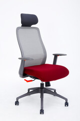 Obraz premium Computer chair white background image