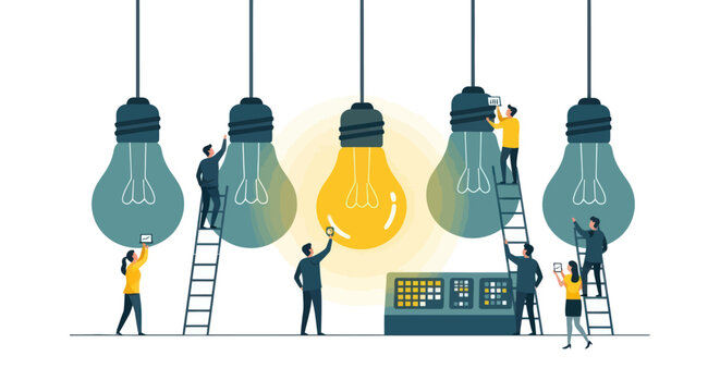 People collaborating to ignite ideas and foster innovation