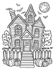 Fototapeta premium vector illustration of houses