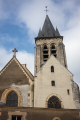 Obraz premium Saint-Germain-l'Auxerrois de Châtenay-Malabry church - Châtenay-Malabry - Hauts-de-Seine - Île-de-France - France
