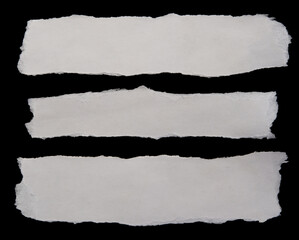 Fototapeta premium Ripped paper strips