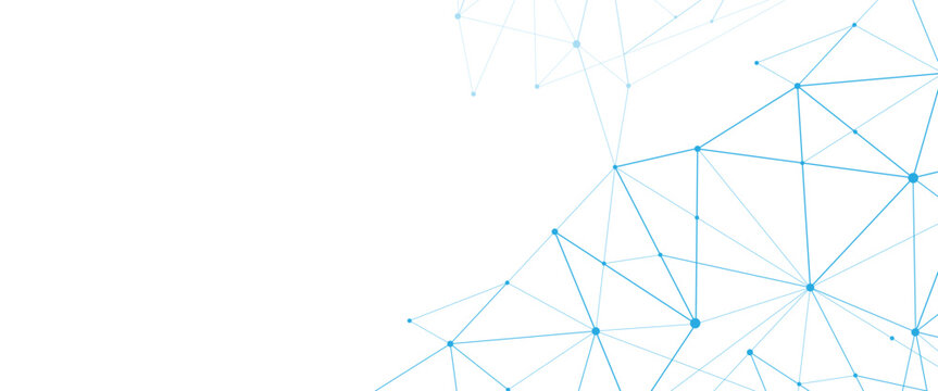 Vector digital futuristic technological with global connection with global lines and dots abstract