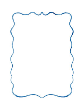 Hand drawn Wavy Frame.