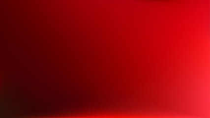 Fototapeta premium Gradient red bg limbo backdrop. Minimal studio wallpaper. Smooth silk