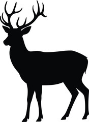 Fototapeta premium Reindeer SVG,