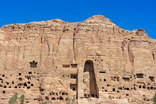 Bamiyan Valley Buddhas, Afghanistan