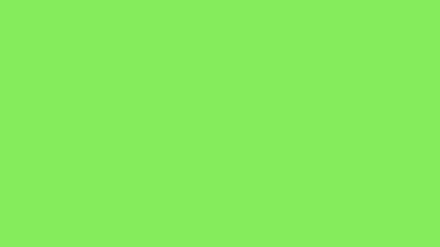 red cross mark on green screen cancel symbol animation, wrong sign x icon chroma key motion graphic, reject symbol cross green screen background