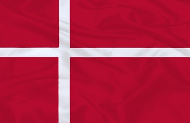 Fototapeta premium Flag of Denmark Waving