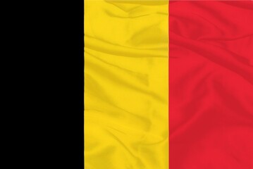 Fototapeta premium Flag of Belgium Waving