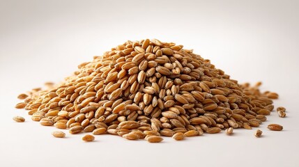 Obraz premium Golden Wheat Berries Pile