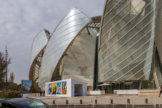 Fondation Louis Vuitton in Paris France FR