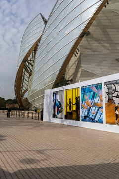 Fondation Louis Vuitton in Paris France FR