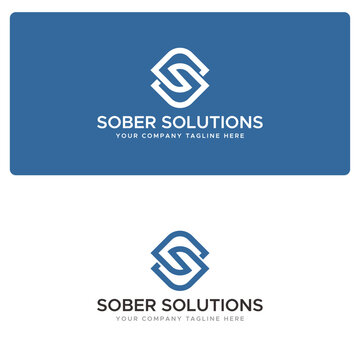 Letter s vector logo design