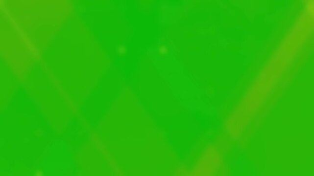 A video showcasing a green screen with a cube in front of a darker cube