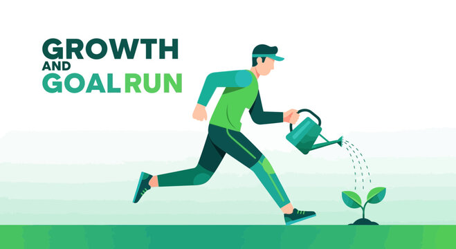 Achieving Goals: Metaphor of Nurturing Growth With Determination and Effort to Succeed