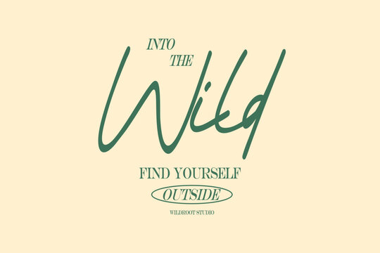 Environment Typography Quotes T-shirt Design. Aesthetic Lettering for t shirt, Poster, Apparel, Wall Art and Print. Eco, Flowers, Nature, Quotes with Minimal Streetwear Style