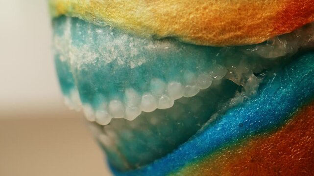 Parrotfish is a type of fish that is very important for the marine ecosystem.