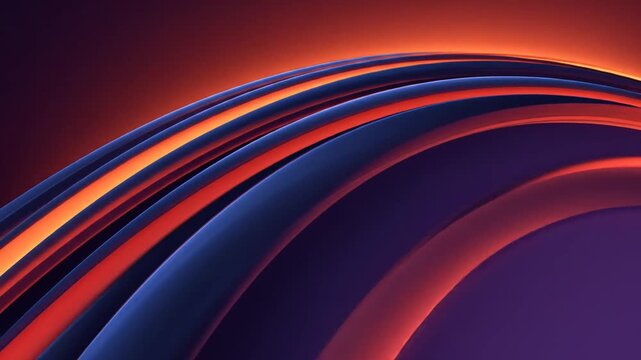 Abstract layered design with vibrant colors and dynamic forms