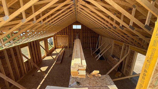 construction of a new house