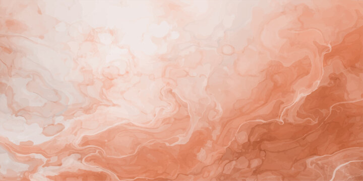 A macro closeup of a rough pink stone wall reveals a grunge textured surface with a red pattern resembling old paint or marbleized ham material for an art wallpaper design