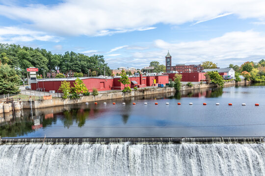 view to skyline at Wallamamumps falls in Springfield