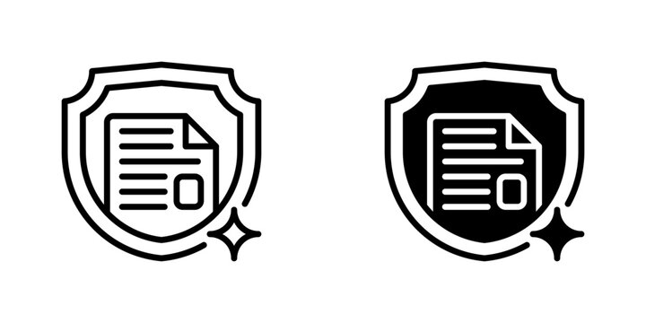 Collateral Vector Line Icon for Banking and Finance