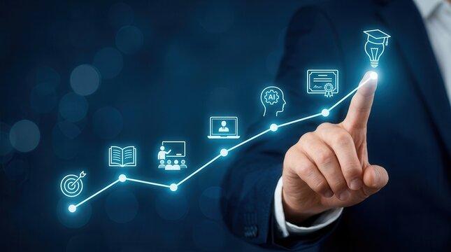 Machine learning and AI revolutionize personalized online education, fostering skill development and successful graduation outcomes.