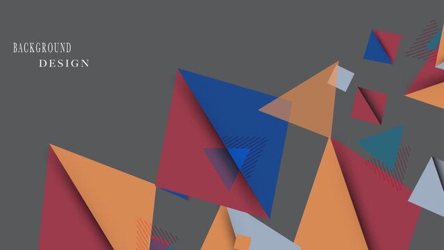 Abstract bright motion geometric background