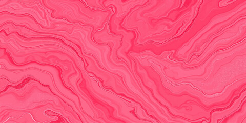 Fototapeta premium A textured magenta and purple abstract design featuring a crumpled silk fabric pattern and grunge paint elements on a decorative pink paper backdrop for a Valentine art wallpaper