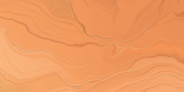 Natural brown sand and stone textures create an abstract pattern of dry desert dunes and coastal rock surfaces with a sandy orange wave