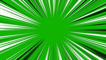 Obraz premium A vibrant green and white abstract background with dynamic lines