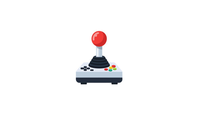 Retro Video Game Controller Joystick.