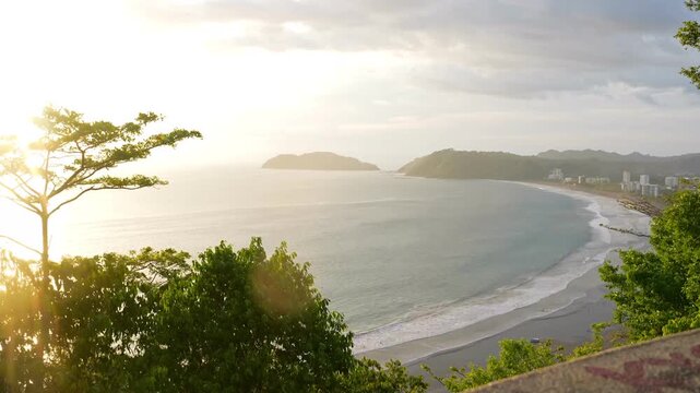 Hyperlapse of jaco beach