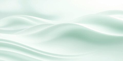 Fototapeta premium Abstract blue wave background featuring a luxury silk texture with smooth flowing curves and a soft satin liquid motion design for a light textile illustration wallpaper