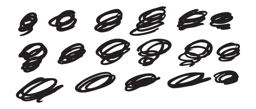 Coffee beans vector illustration set featuring food and bakery elements including coffee beans, chocolate, dessert, pastry, snack, and grain items